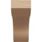 Ekena Millwork 5-inch W x 12-inch D x 12-inch H Stanfield Rough Cedar Woodgrain TimberThane Knee Brace, Primed BRCUR05X12X12STARCPR - alternate 4